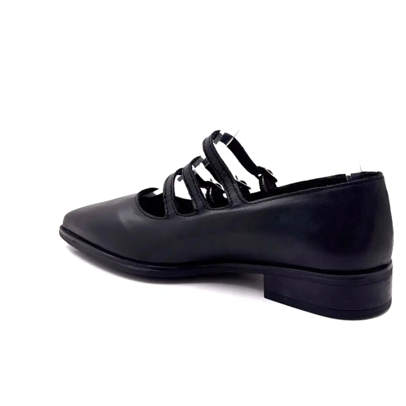 Ivoire 639 6690 Cuero Negro Ivoire Chaussures
