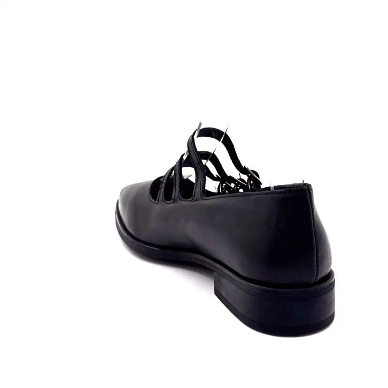 Ivoire 639 6690 Svart läder Ivoire Chaussures