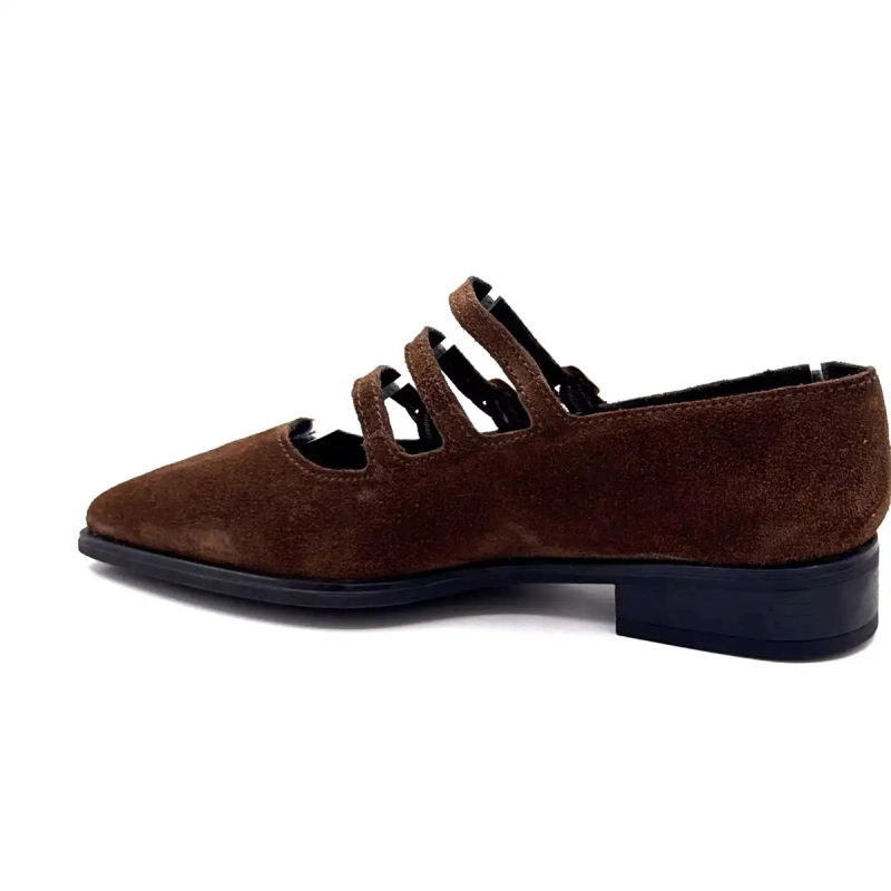 Ivoire 639 6690 Ruskind Brun Ivoire Chaussures