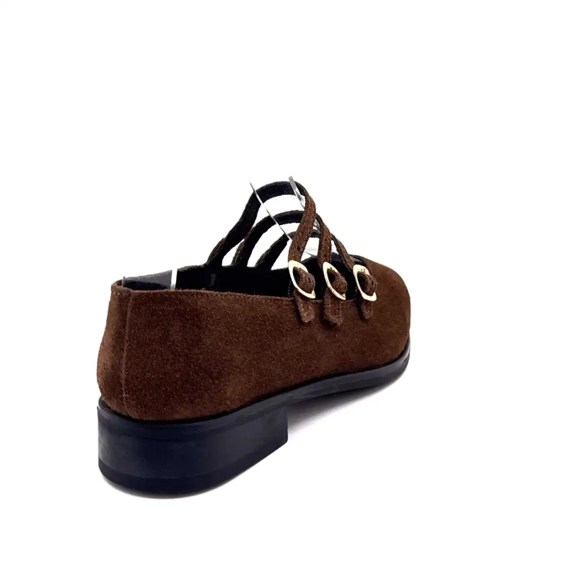 Ivoire 639 6690 Marrone scamosciato Ivoire Chaussures