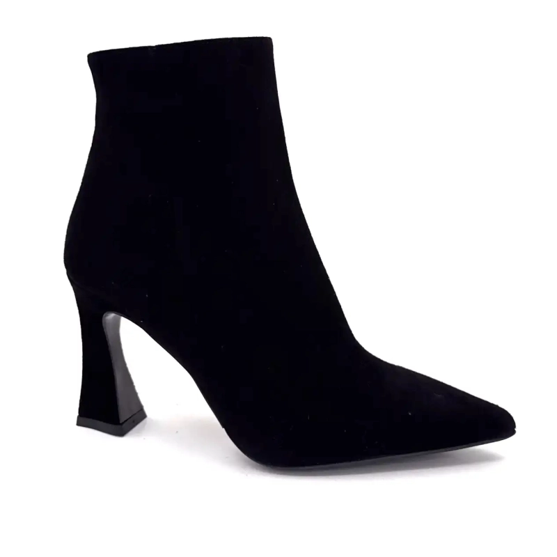 Ivoire 2903 Pelle scamosciata nera Ivoire Chaussures