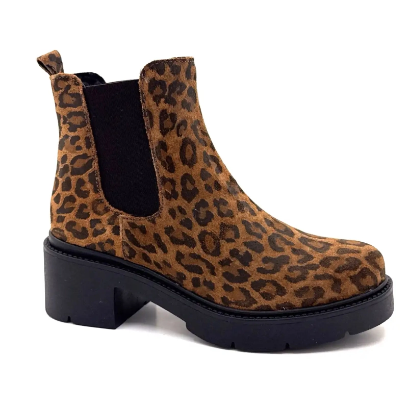 Ivoire 462 1116 Daim Léo Camel Ivoire Chaussures