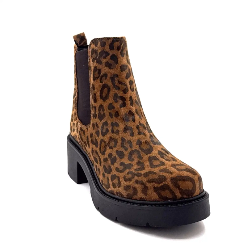 Ivoire 462 1116 Daim Léo Camel Ivoire Chaussures