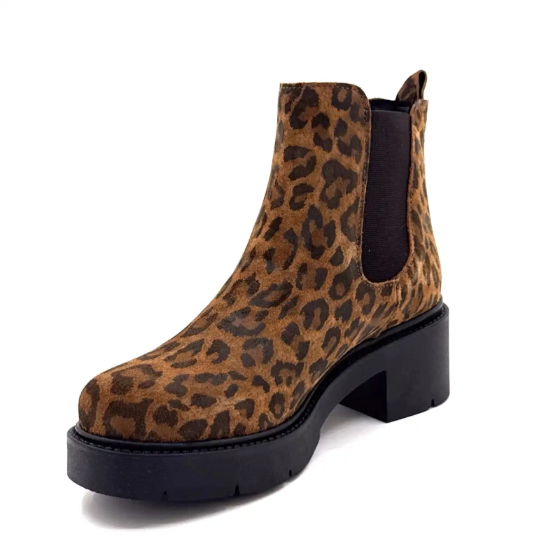 Ivoire 462 1116 Pelle scamosciata Léo Camel Ivoire Chaussures