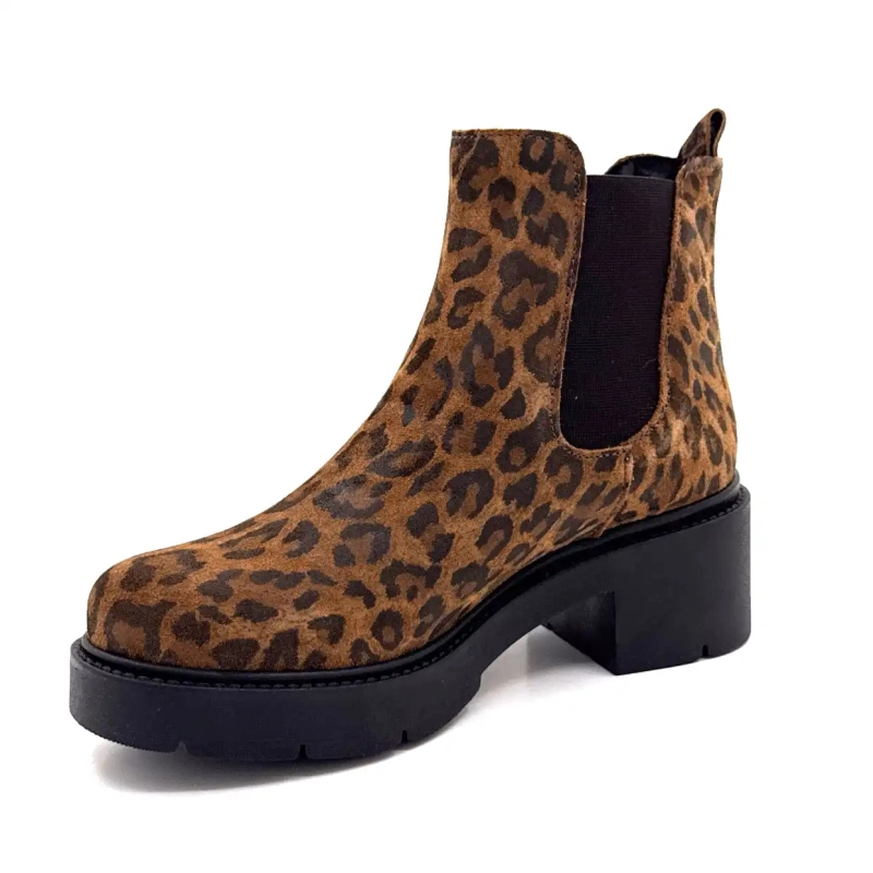 Ivoire 462 1116 Pelle scamosciata Léo Camel Ivoire Chaussures