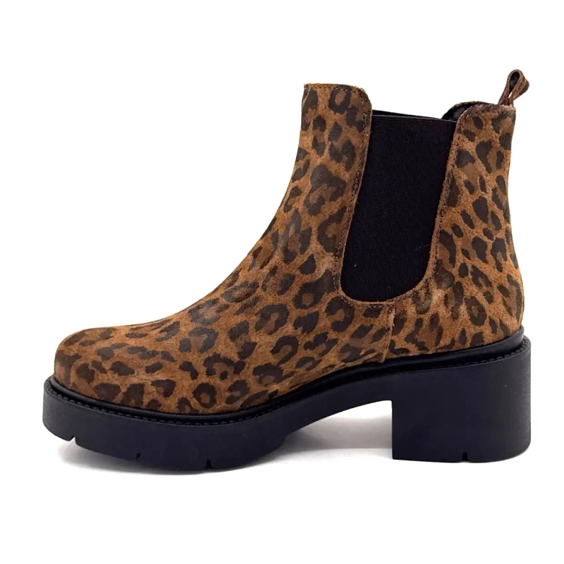 Ivoire 462 1116 Suède Léo Camel Ivoire Chaussures