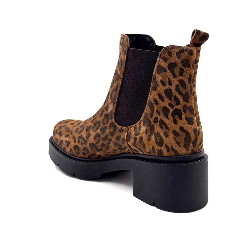 Ivoire 462 1116 Zamsz Léo Camel Ivoire Chaussures