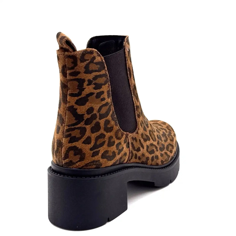 Ivoire 462 1116 Suède Léo Camel Ivoire Chaussures