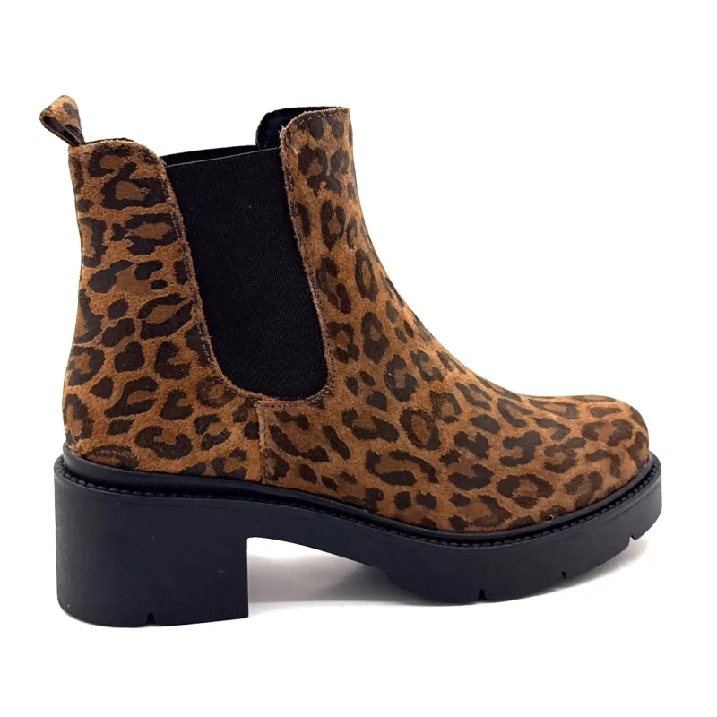 Ivoire 462 1116 Suede Léo Camel Ivoire Chaussures