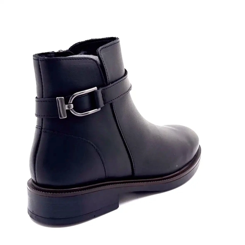 Ivoire 638 6706 Zwart Leer Ivoire Chaussures