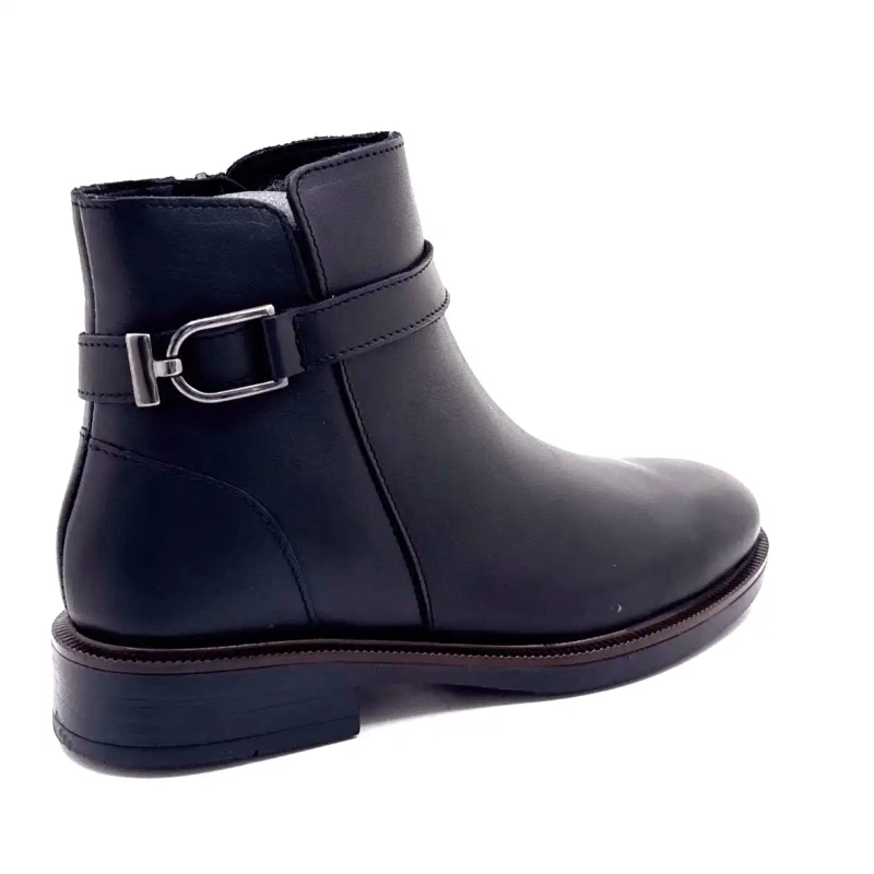 Ivoire 638 6706 Black Leather Ivoire Chaussures