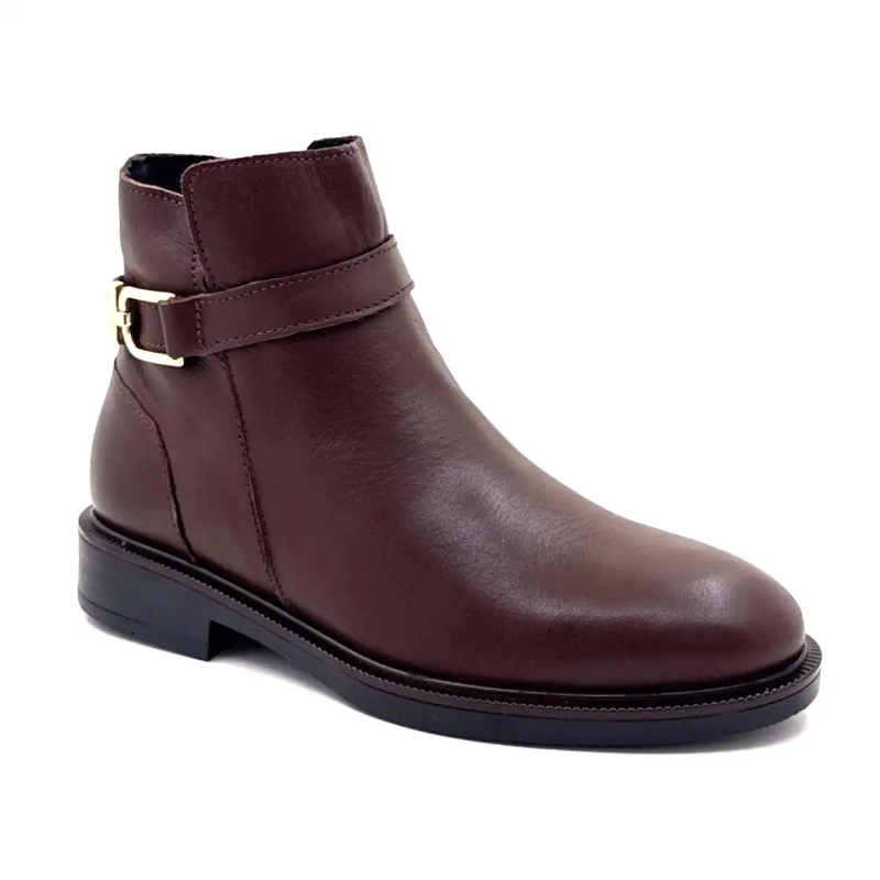 Ivoire 638 6706 Brązowa skóra Ivoire Chaussures