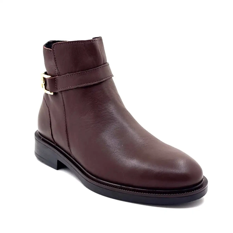 Ivoire 638 6706 Brunt skinn Ivoire Chaussures