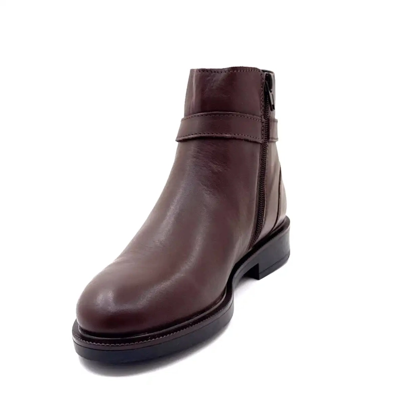 Ivoire 638 6706 Brązowa skóra Ivoire Chaussures