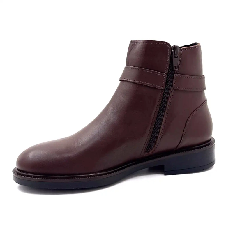 Ivoire 638 6706 Braunes Leder Ivoire Chaussures