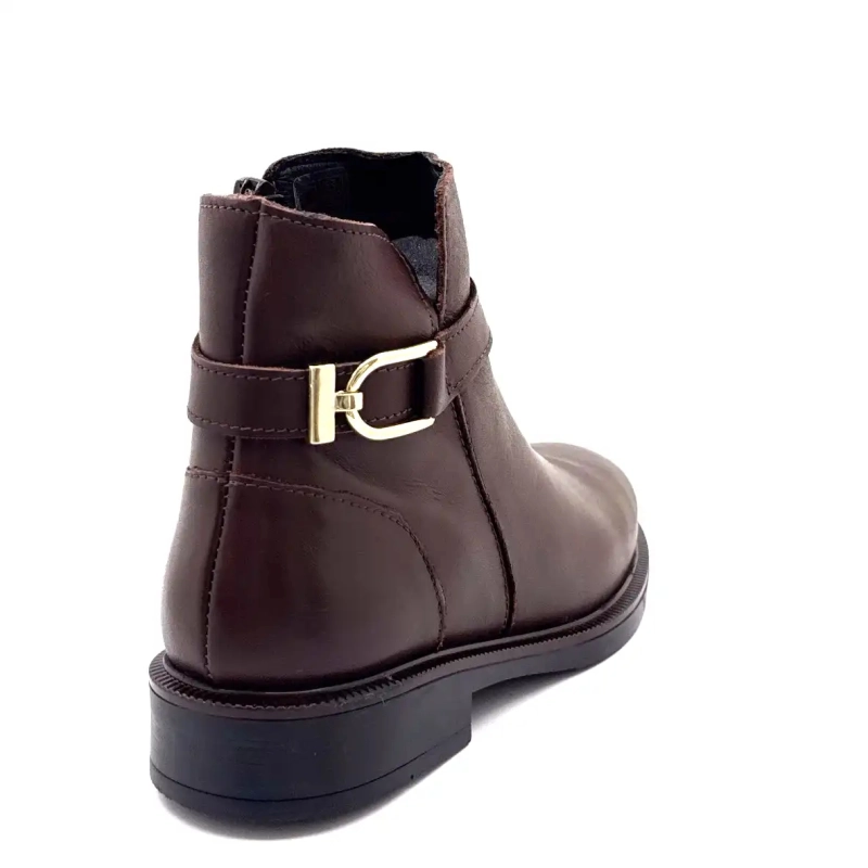 Ivoire 638 6706 Brunt skinn Ivoire Chaussures