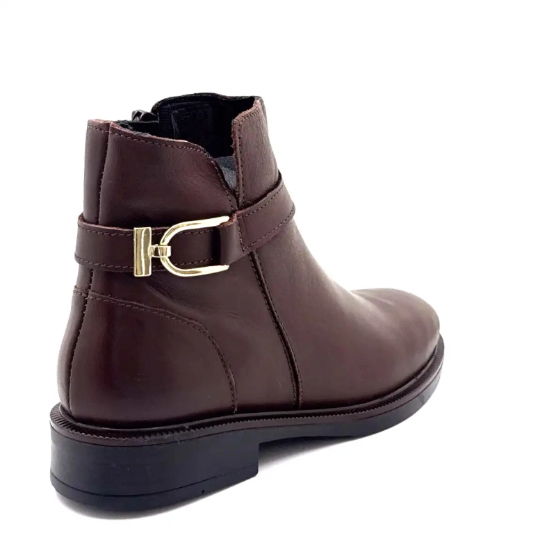 Ivoire 638 6706 Braunes Leder Ivoire Chaussures