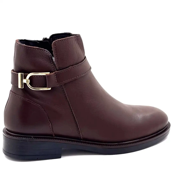 Ivoire 638 6706 Brązowa skóra Ivoire Chaussures