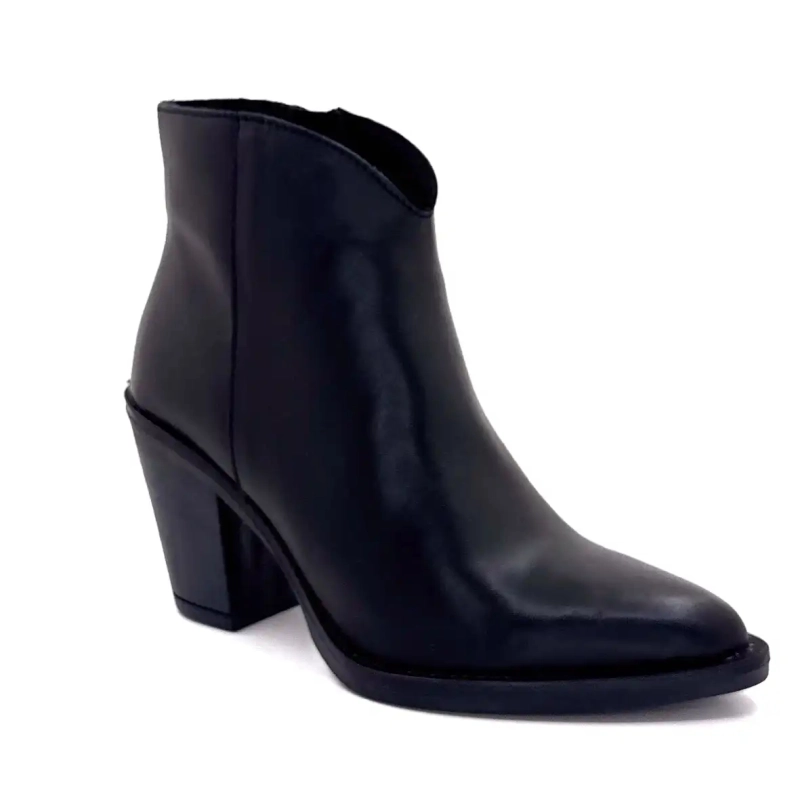 Ivoire 632 6400 Couro Preto Ivoire Chaussures