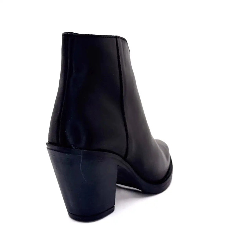 Ivoire 632 6400 Black Leather Ivoire Chaussures