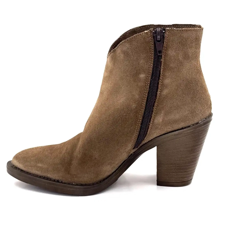 Ivoire 632 6400 Suède Taupe Ivoire Chaussures