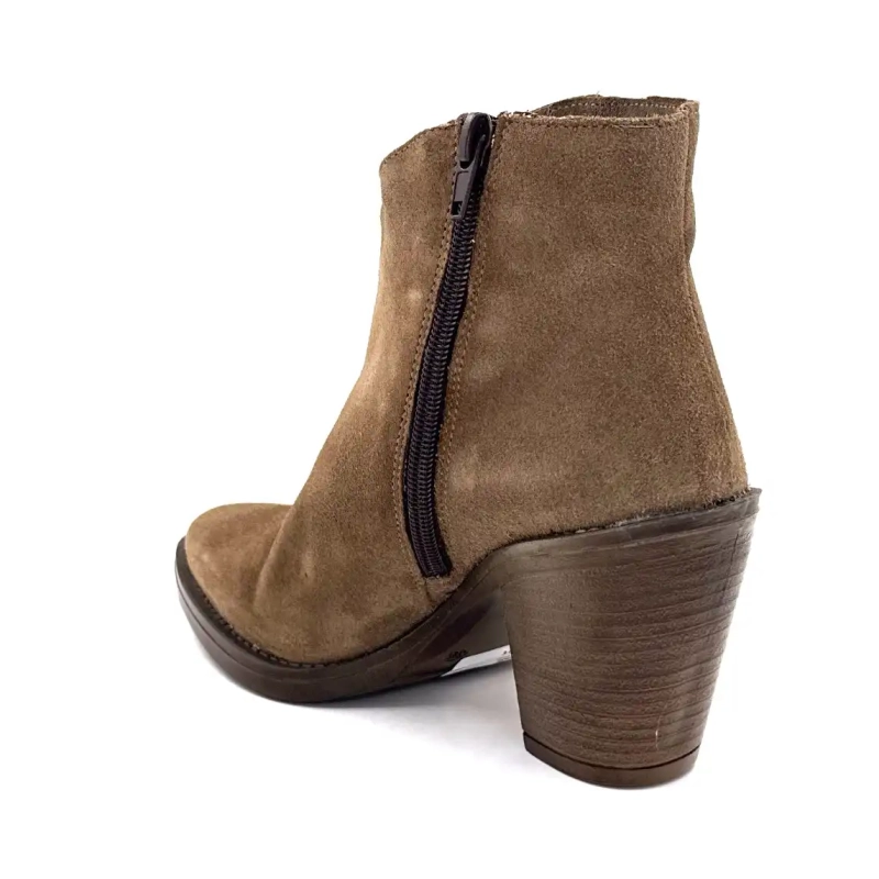 Ivoire 632 6400 Semsket skinn Taupe Ivoire Chaussures