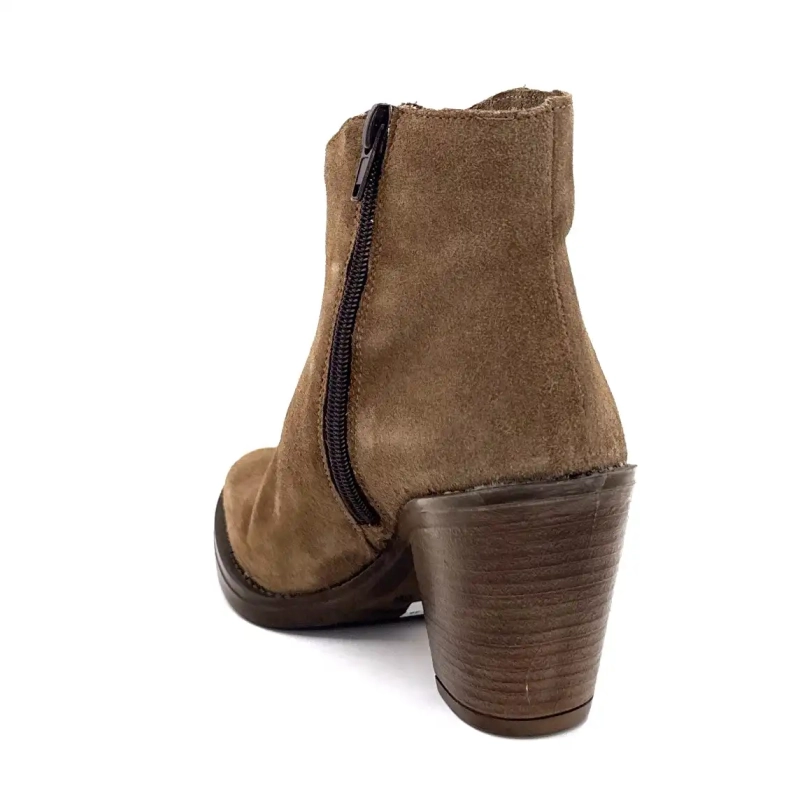 Ivoire 632 6400 Semsket skinn Taupe Ivoire Chaussures