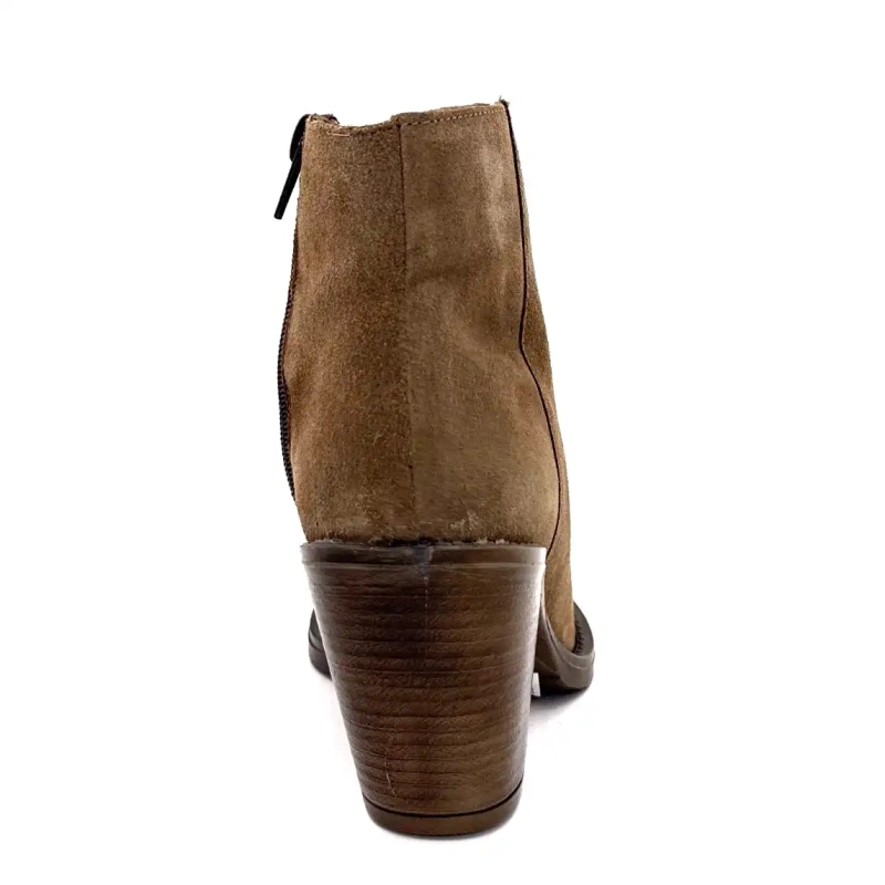 Ivoire 632 6400 Semsket skinn Taupe Ivoire Chaussures