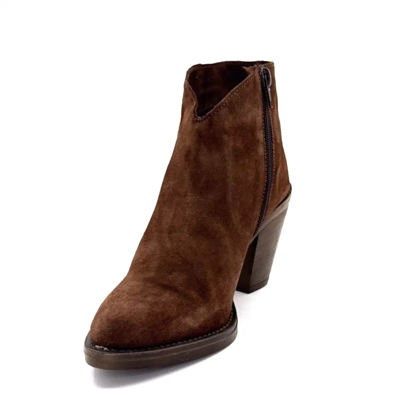 Ivoire 632 6400 Brun semsket skinn Ivoire Chaussures