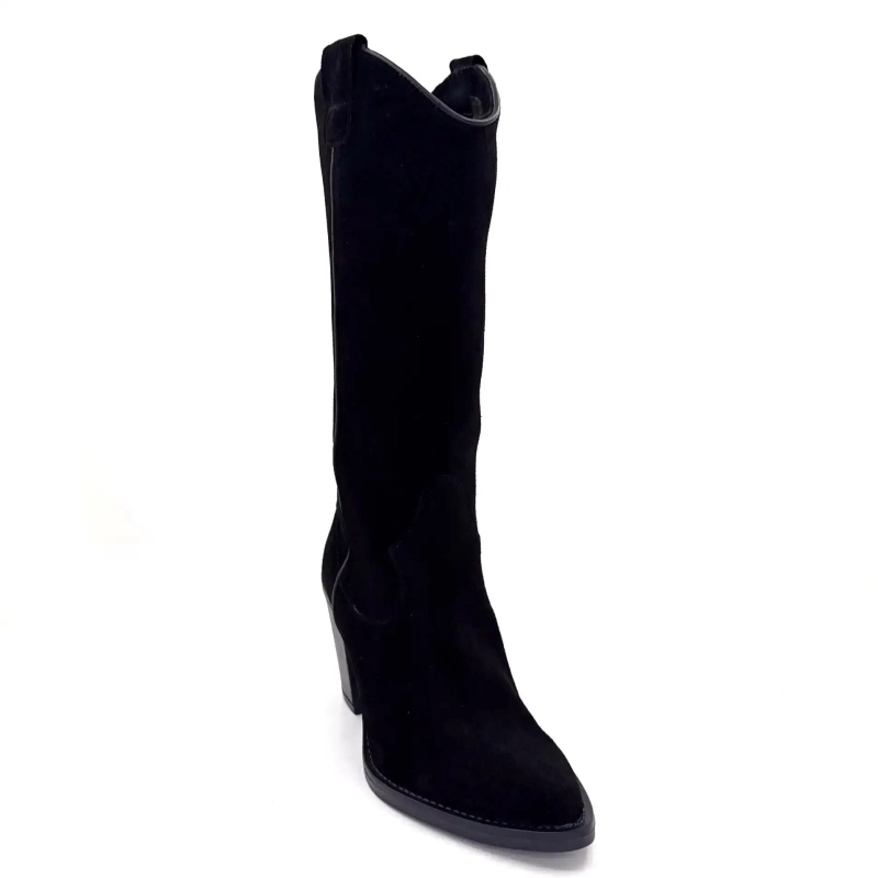 Ivoire 632 6660 Fekete velúr Ivoire Chaussures