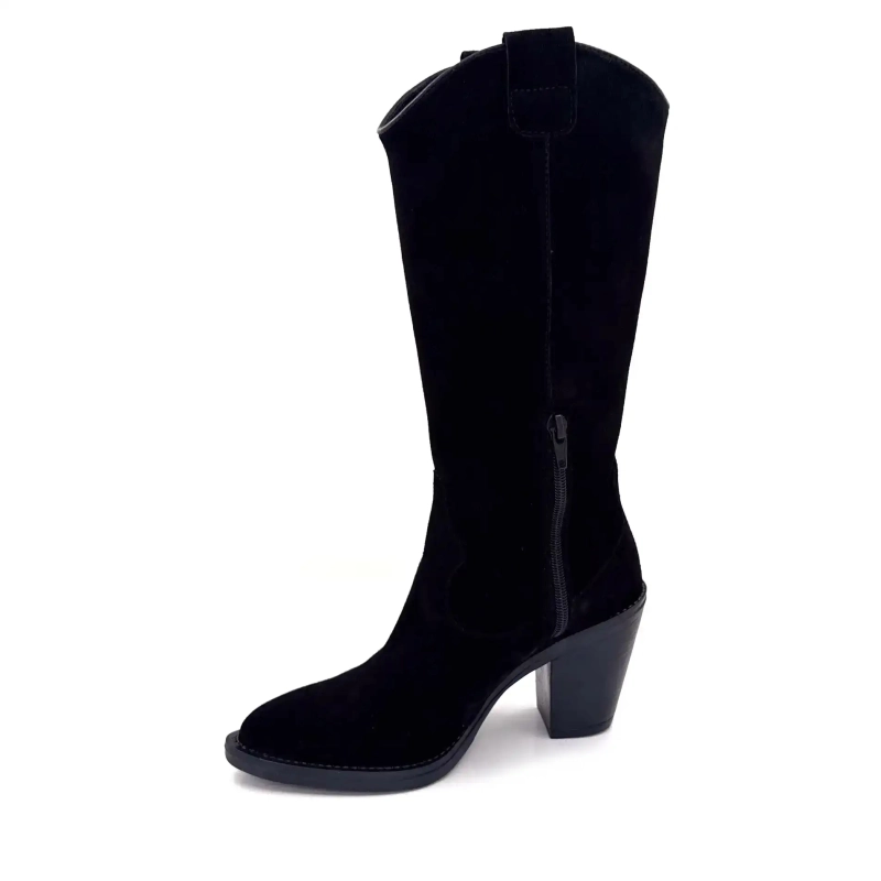 Ivoire 632 6660 Svart mocka Ivoire Chaussures