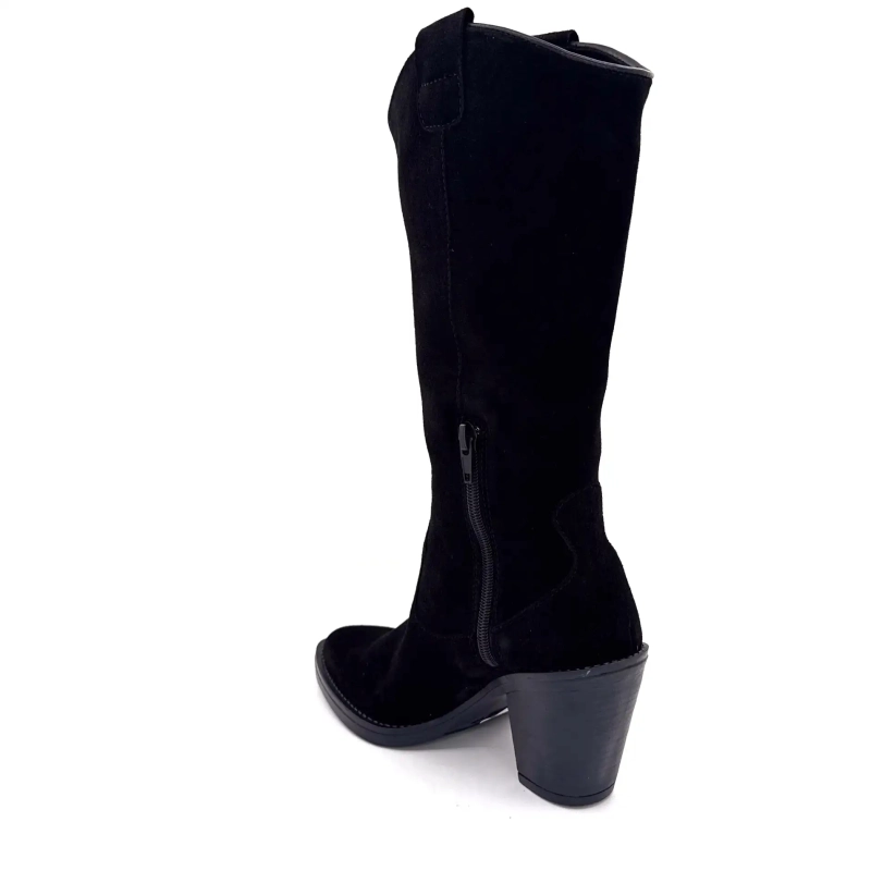 Ivoire 632 6660 Svart mocka Ivoire Chaussures