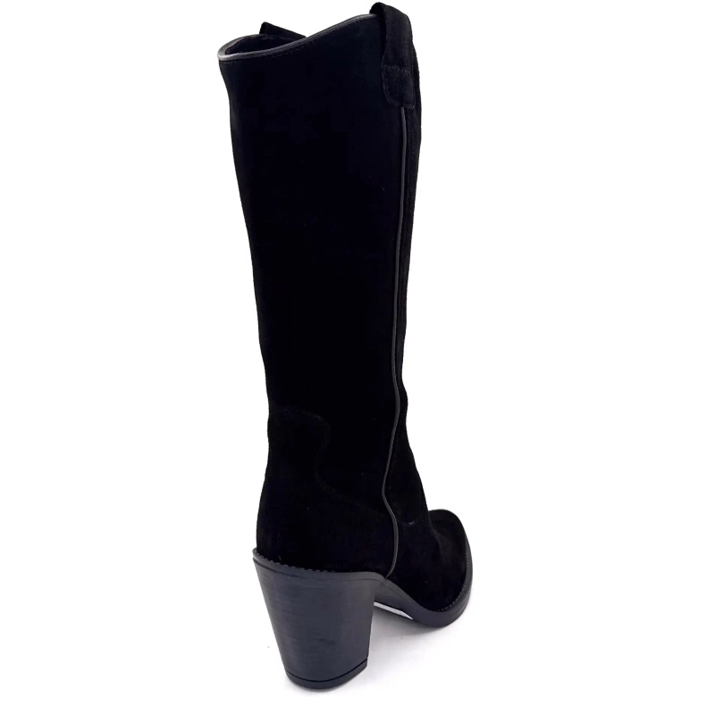 Ivoire 632 6660 Sort ruskind Ivoire Chaussures