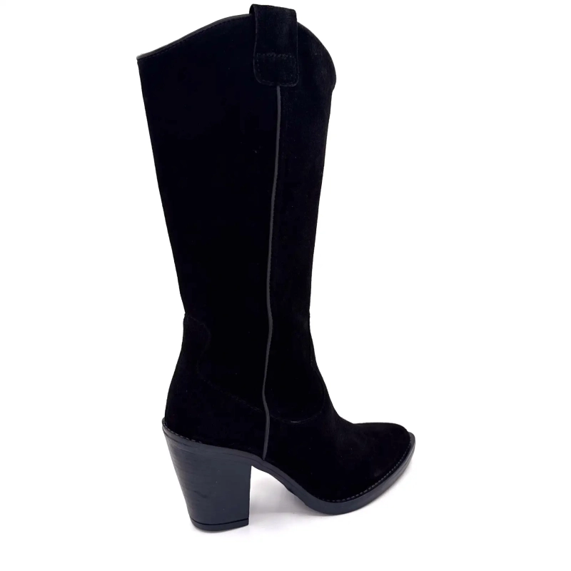 Ivoire 632 6660 Fekete velúr Ivoire Chaussures