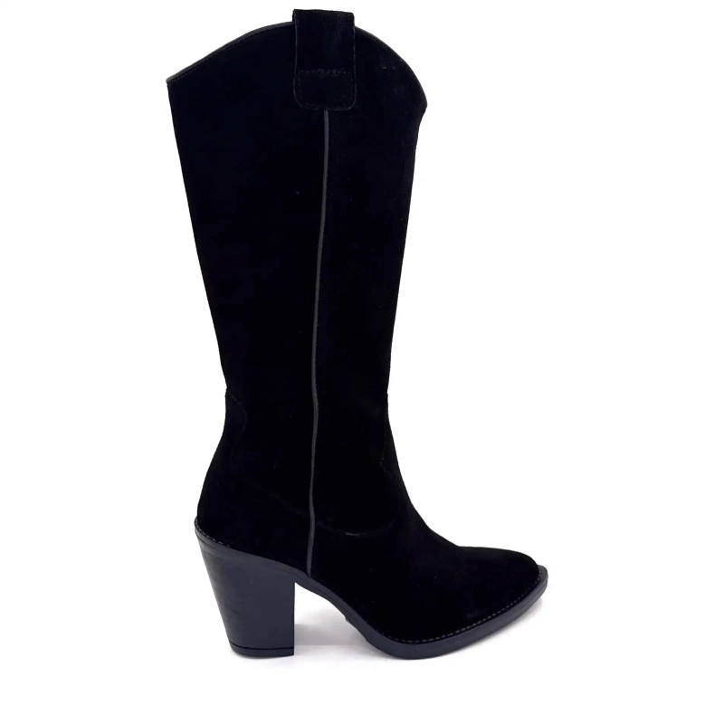 Ivoire 632 6660 Camurça Preta Ivoire Chaussures