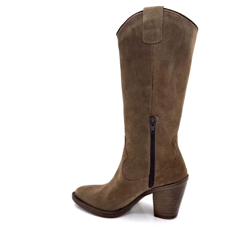 Ivoire 632 6660 Velúr Taupe Ivoire Chaussures