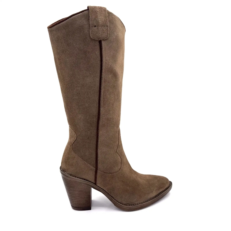 Ivoire 632 6660 Suède Taupe Ivoire Chaussures