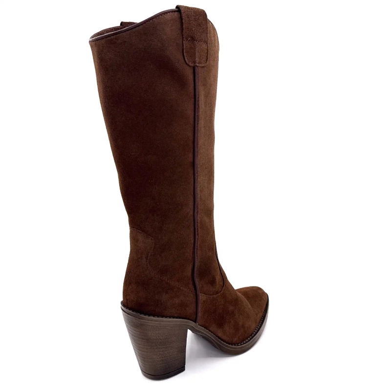 Ivoire 632 6660 Zamsz Brązowy Ivoire Chaussures