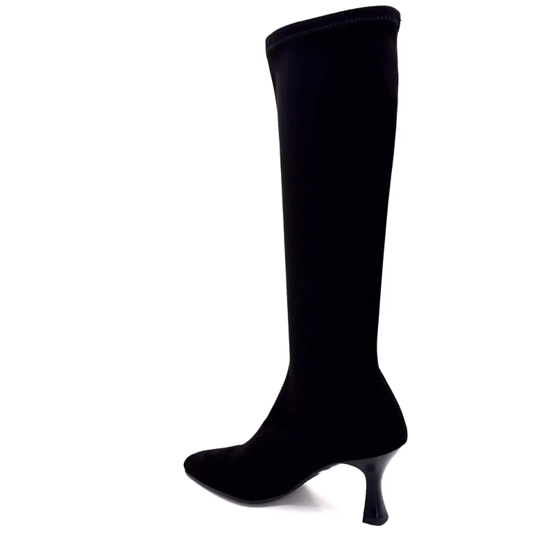 Ivoire 7804 Czarny materiał tekstylny Ivoire Chaussures