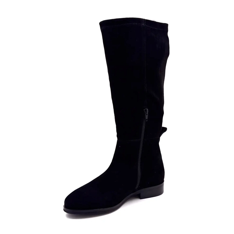 Ivoire 2519 Mindy Czarny Zamsz Ivoire Chaussures