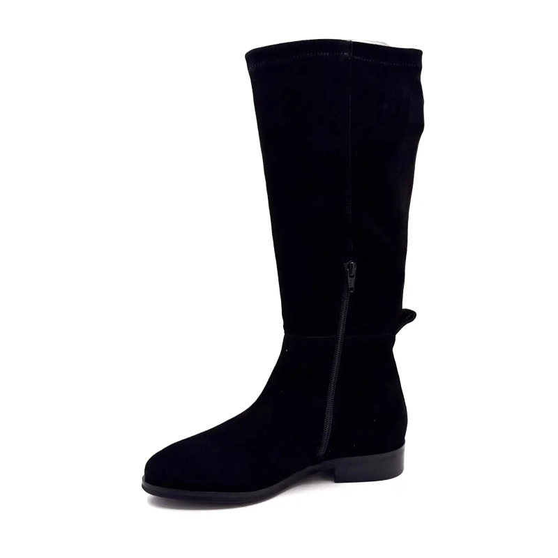 Ivoire 2519 Mindy Black Suede Ivoire Chaussures