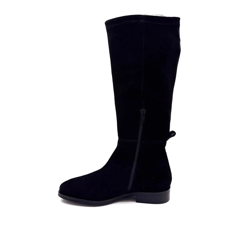 Ivoire 2519 Mindy Czarny Zamsz Ivoire Chaussures