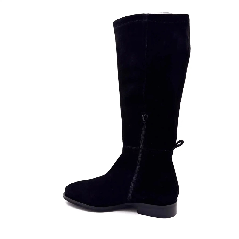 Ivoire 2519 Mindy Camurça Preta Ivoire Chaussures