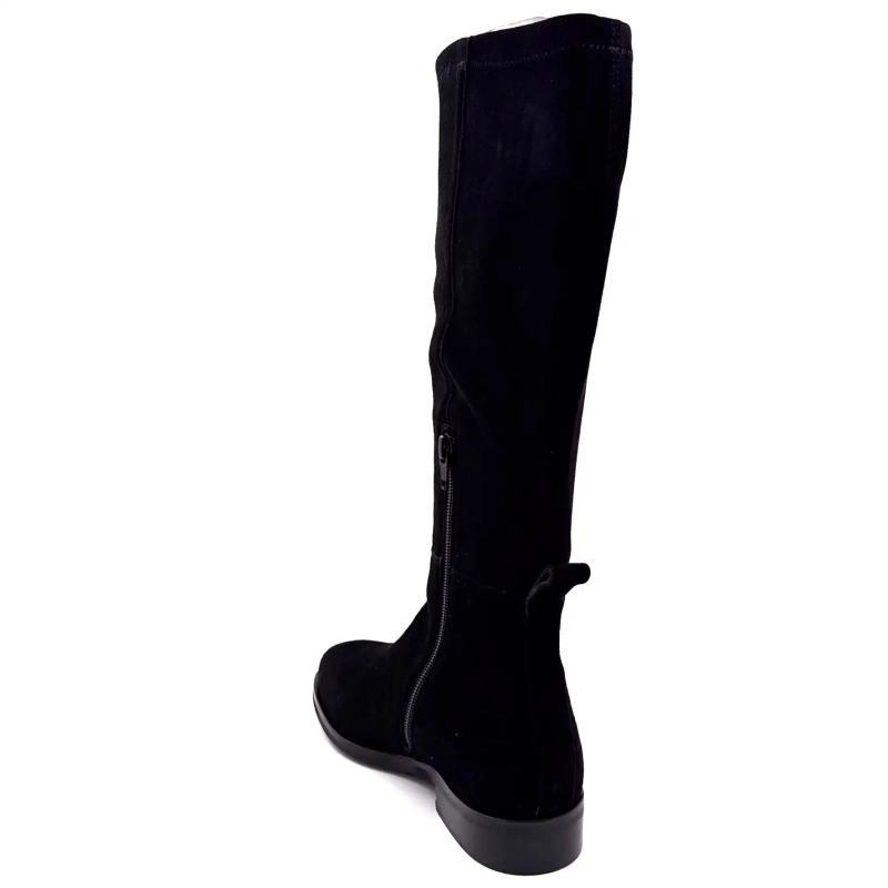 Ivoire 2519 Mindy Black Suede Ivoire Chaussures