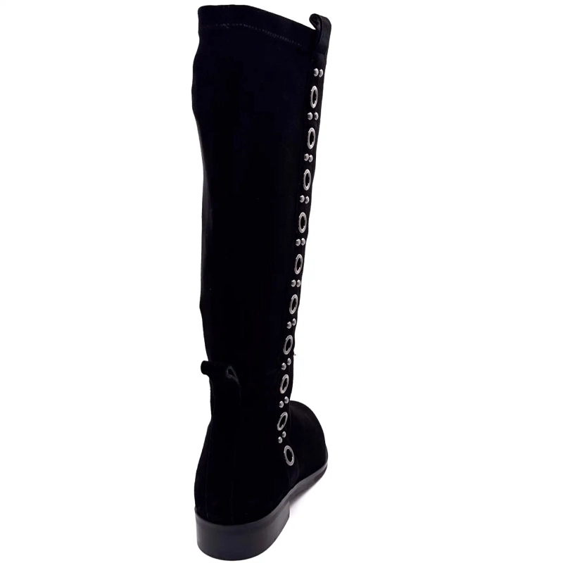 Ivoire 2519 Mindy Czarny Zamsz Ivoire Chaussures