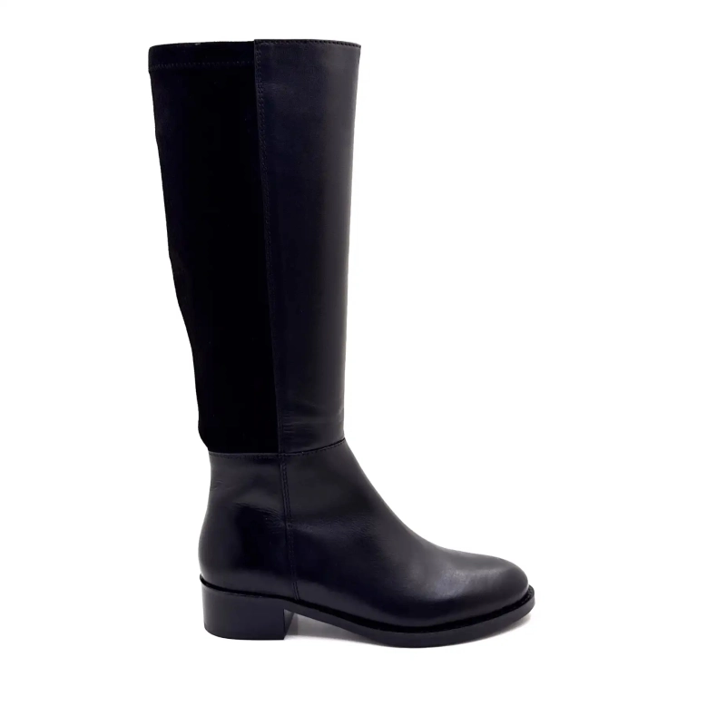 Cuero de montar Ivoire 25178 y textil negro Ivoire Chaussures