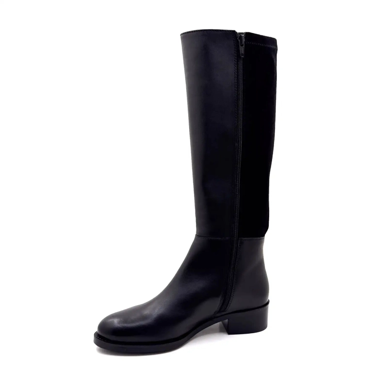 Ivoire 25178 Ridelæder & Sort Tekstil Ivoire Chaussures