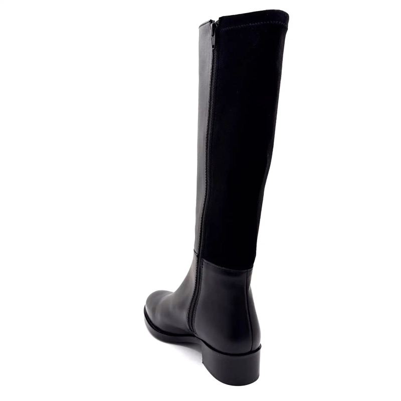 Cuero de montar Ivoire 25178 y textil negro Ivoire Chaussures