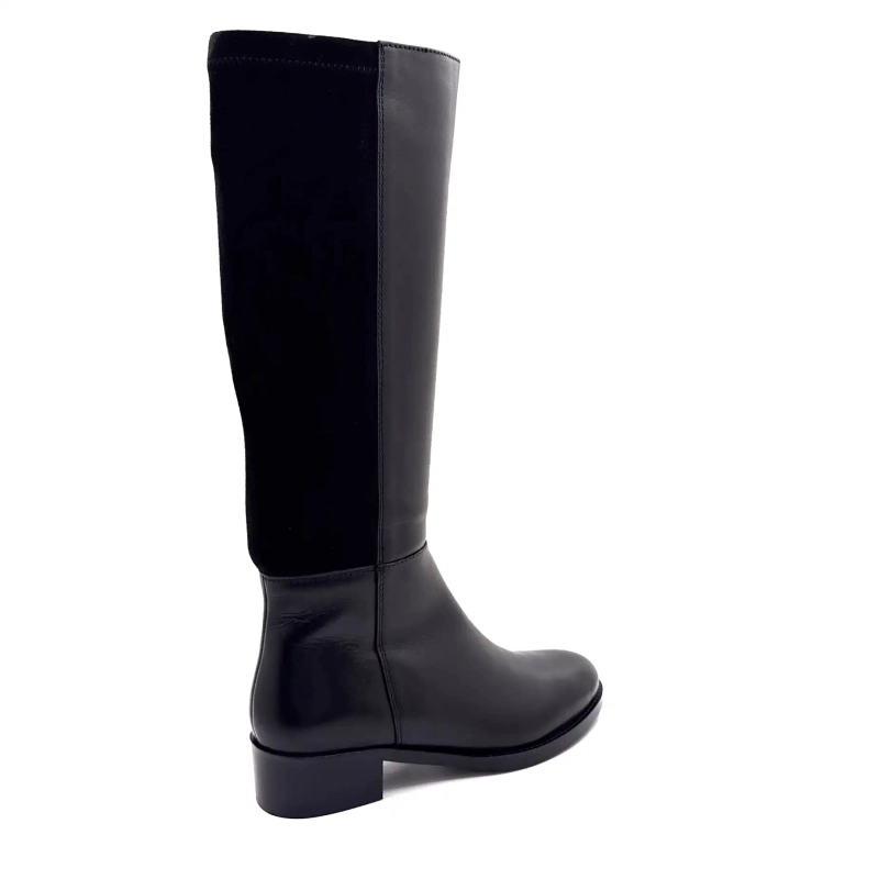 Ivoire 25178 Rijleder & Zwart Textiel Ivoire Chaussures