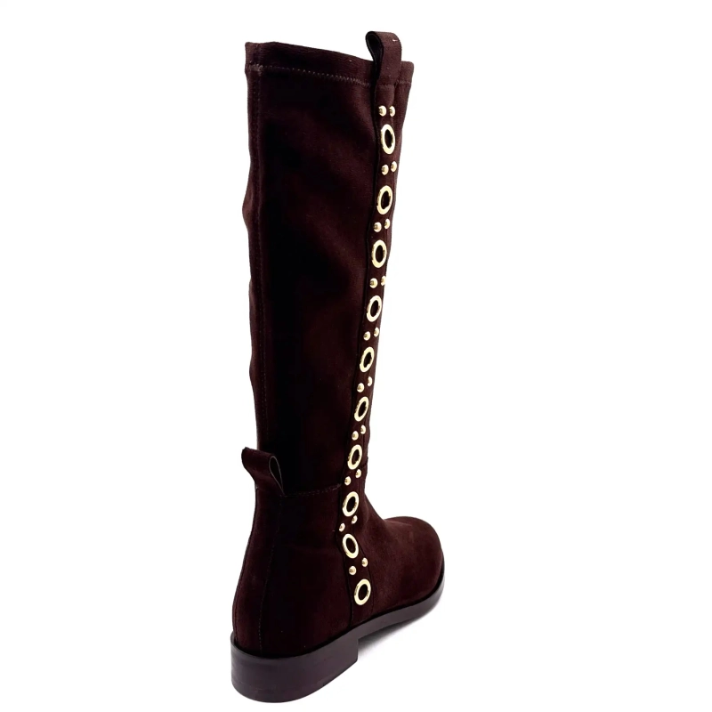 Ivoire 2519 Mindy Textile Brown Ivoire Chaussures